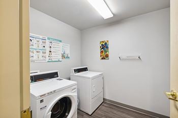 Laundry rooms on every floor
